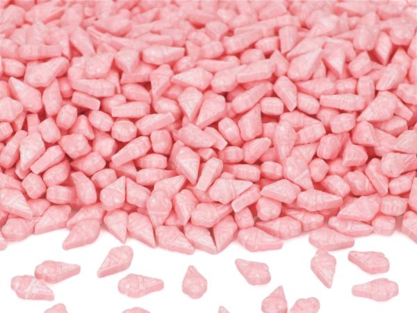 CM Basics Sprinkles Ice Cream Cone pink 80g