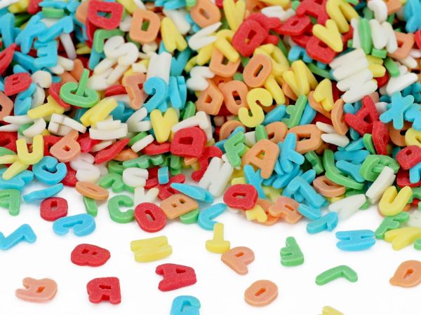 CM Basics Sprinkles Letters ABC 1kg