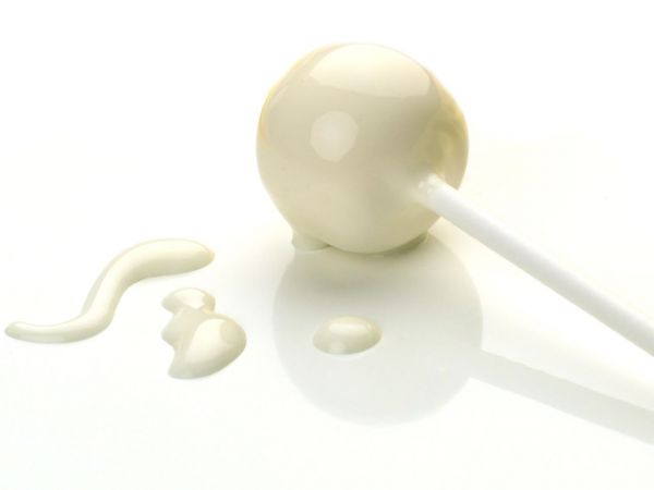 CM Basics Cake pop glaze pearl white 2.5kg