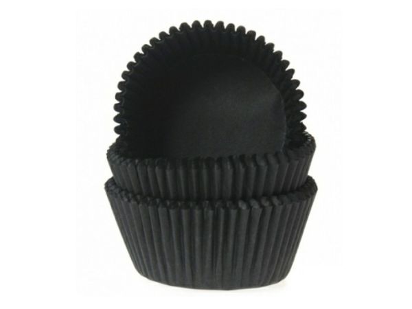 House of Marie Muffinförmchen schwarz 48 Stück