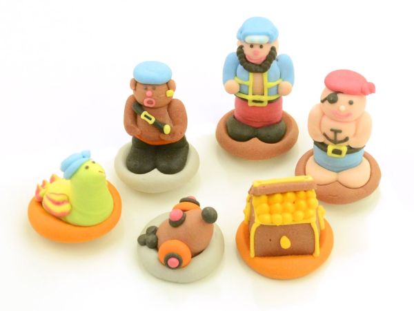 Cake-Masters Pirates sugar 6 pieces