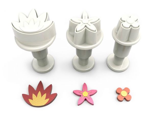 dekofee Plunger Cutter mini Blossoms