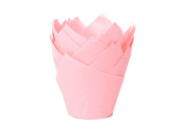 House of Marie muffin tulips baby pink 36 pieces
