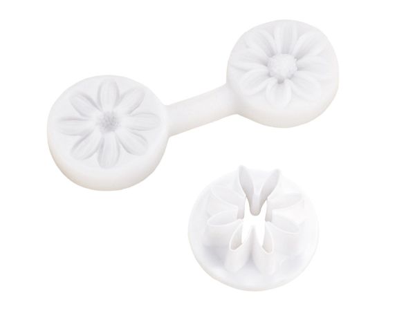 Cake-Masters Silikonstempel mit Ausstecher Margerite