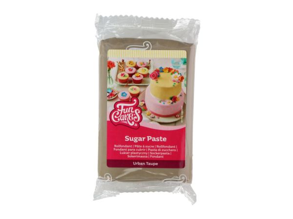 FunCakes Sugar Paste Urban Taupe 250g