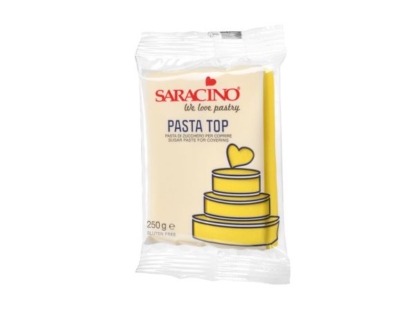Saracino Fondant Pasta Top yellow 250g