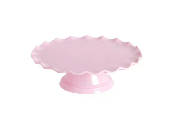 ALLC Tortenständer Wave 27,5cm pink