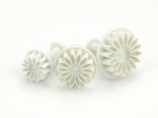 Cake-Masters Plunger Cutter SunFlower (set of 3 cutters)