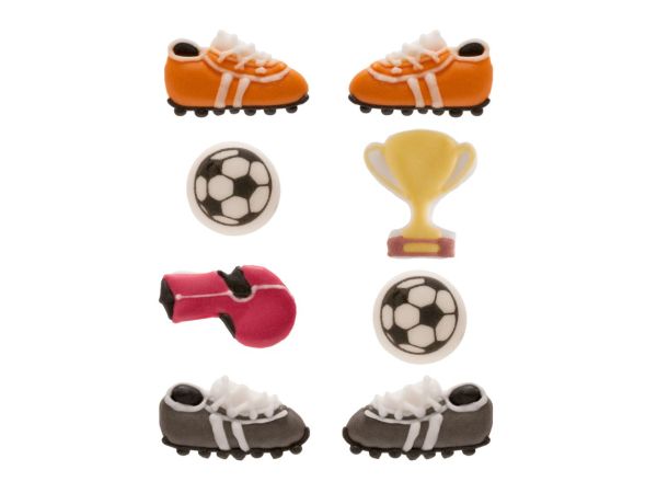 Dekora Zuckerdekor Fußball 8 Stück