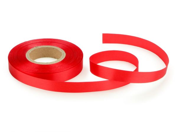 Cake-Masters Satin Ribbon coral red 14mm; 30m GREENLINE