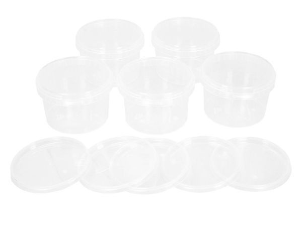 Vorratsbecher groß 5 Stück