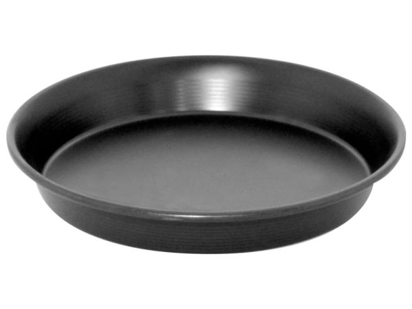Pizzablech aus Blaustahl, 280mm