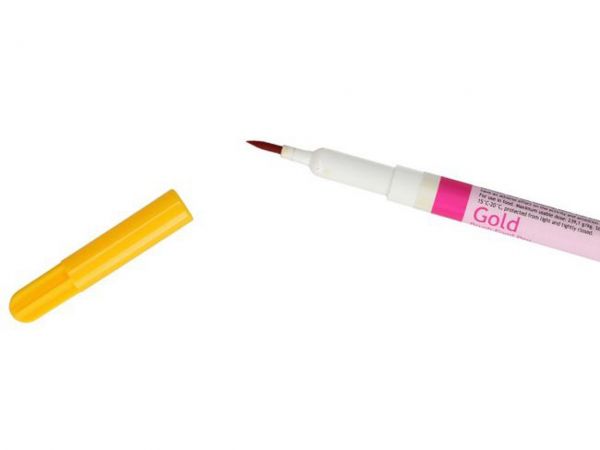 FunCakes Edible FunColours Brush Food Pen Gold