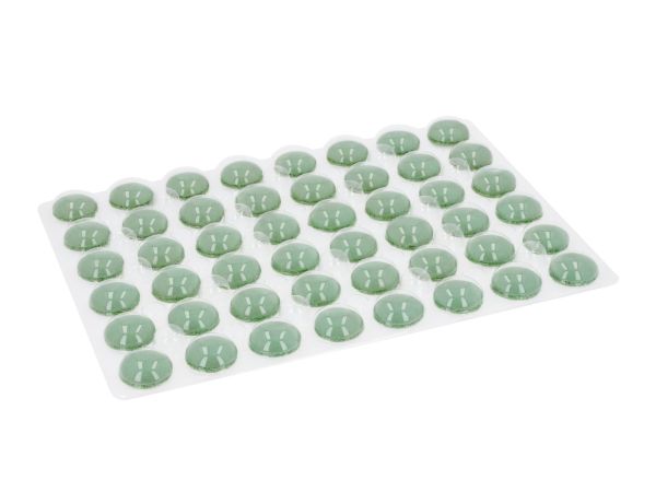 Macaron Half Shells 48pcs. green