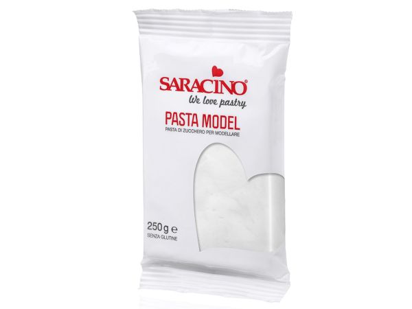 Saracino Modellierfondant Pasta Model weiß 250g