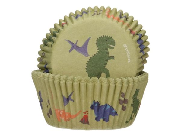 FunCakes Muffin Paper Cups Dino 48pcs.