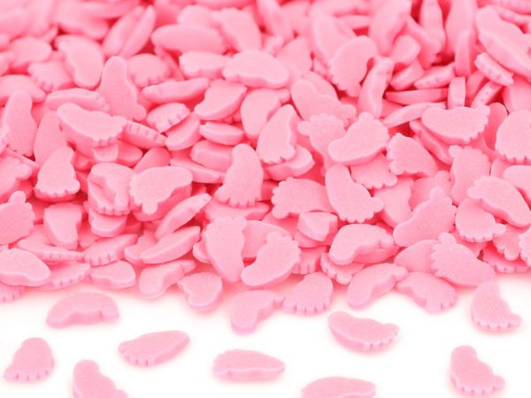 Cake-Masters Sprinkle decoration little feets light pink 70g