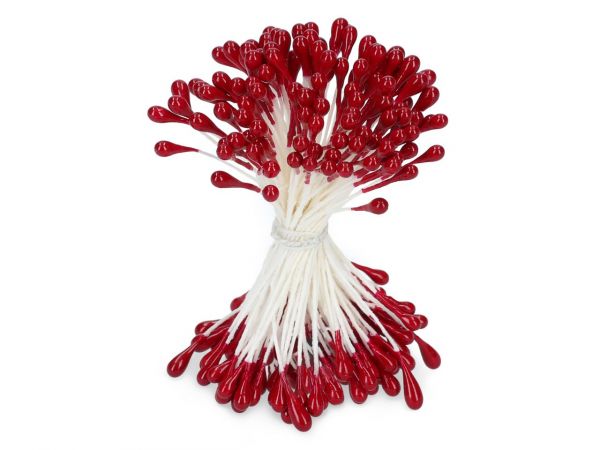 Cake-Masters Flower Stamens red 120 pieces