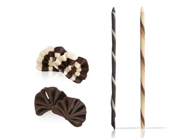 Chocolate Decorations Selection, approx. 90 pieces