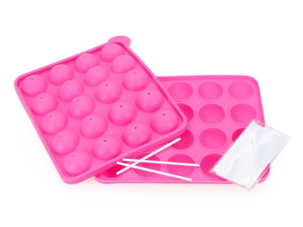 Cake-Masters Silicone Mould cake pops incl. 20 sticks