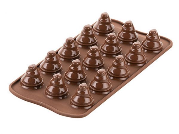 Silikomart Silicone Chocolate Mould Choco Trees