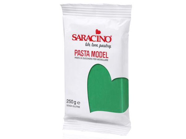 Saracino Modelling Fondant Pasta Model green 250g