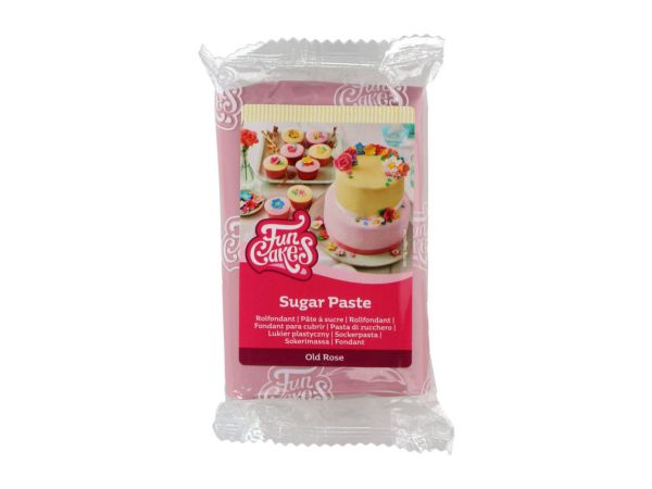 FunCakes Sugar Paste Old Rose 250g