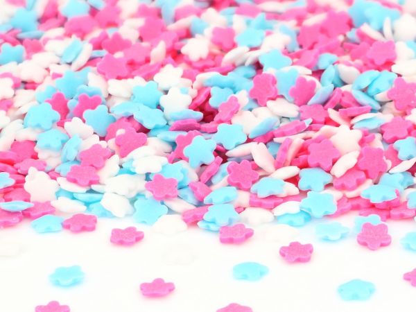 Cake-Masters Sprinkle decoration Flowers multi-coloured 80g