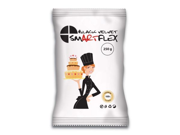SmartFlex Fondant Black Velvet 250g
