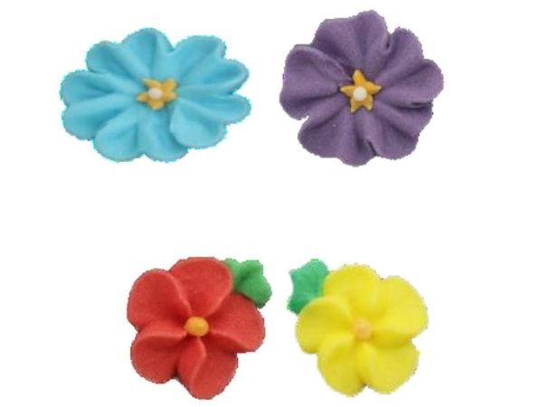 Culpitt sugar decorations daisies assorted 12 pieces