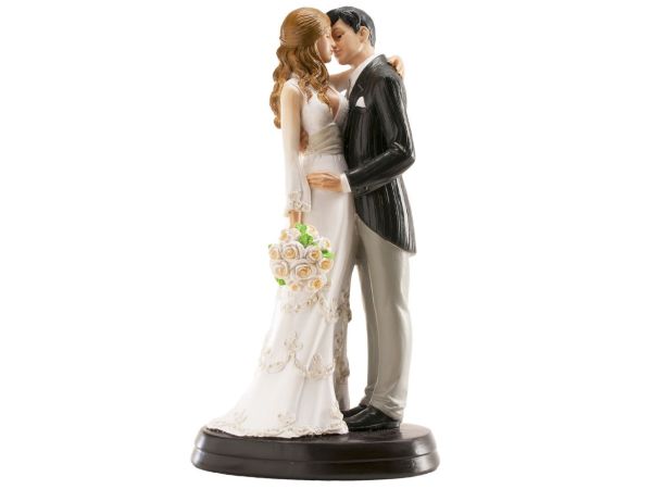 Dekora Cake Topper Wedding Maria and Juan 18cm