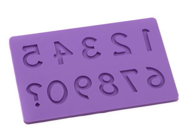 Cake-Masters Flex Mould numbers