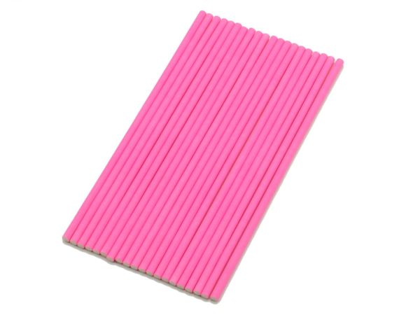 Cake-Masters Lolly sticks 20 pieces 15cm pink