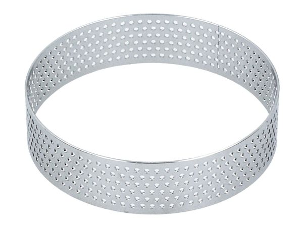 Cake-Masters Perforated Tartlet Ring, 8x2 cm
