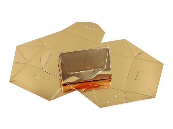 Cake-Masters Truffle packaging Triangle gold Set of 3