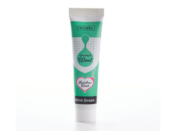 Rainbow Dust Lebensmittelfarbe ProGel Mint Green 25g