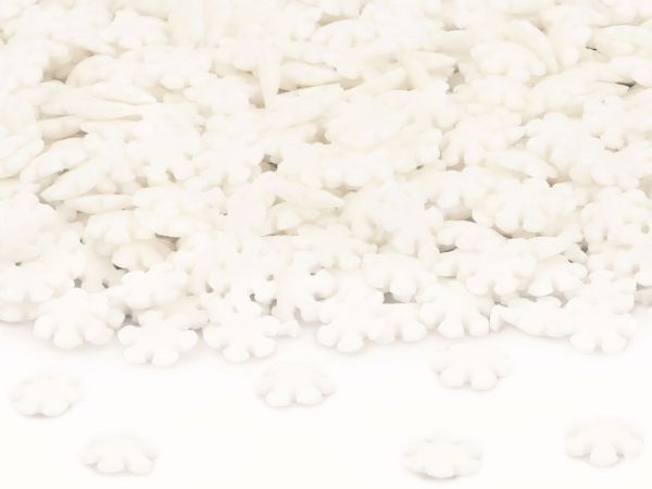 CM Basics Sprinkle decoration snowflakes glimmer 80g