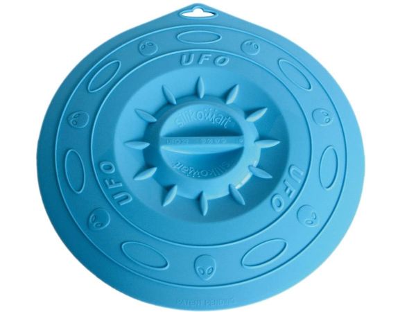 Silikomart Universal lid made of food safe silicone Ø21 cm blue transparente