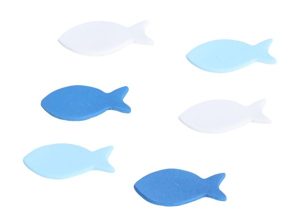 Cake-Masters Sugar Decoration Fish blue 12pcs.
