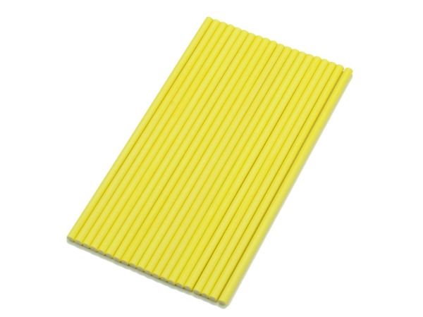 Cake-Masters Lolly sticks 20 pieces 15cm yellow