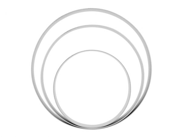 Cake-Masters Tortenringe rund 18, 24, 28cm, Höhe: 60mm