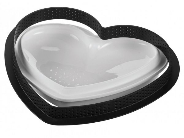 Silikomart Silikonform Kit Tarte Ring Amore 205X190mm