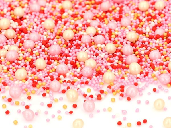 CM Basics Sprinkles Pink Pearl 80g