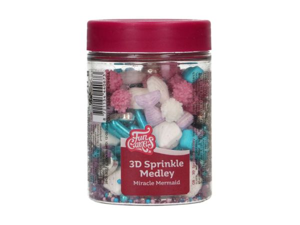 FunCakes 3D Sprinkle Medley Miracle Mermaid 70g