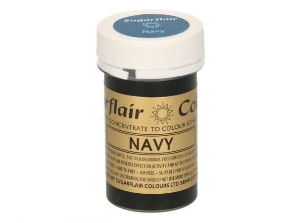 Sugarflair Paste Colour NAVY 25g