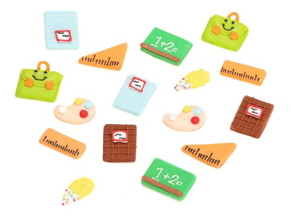 Cake-Masters Sugar Decoration Back to School 16pcs.
