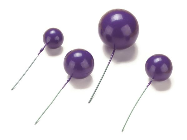 CM Basics Bubbles Toppers Purple 4 pieces