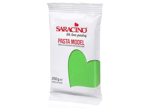 Saracino Modelling Fondant Pasta Model light green 250g
