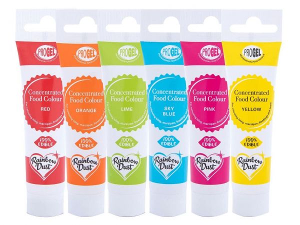 Rainbow Dust ProGel Multipack Rainbow 6x25g
