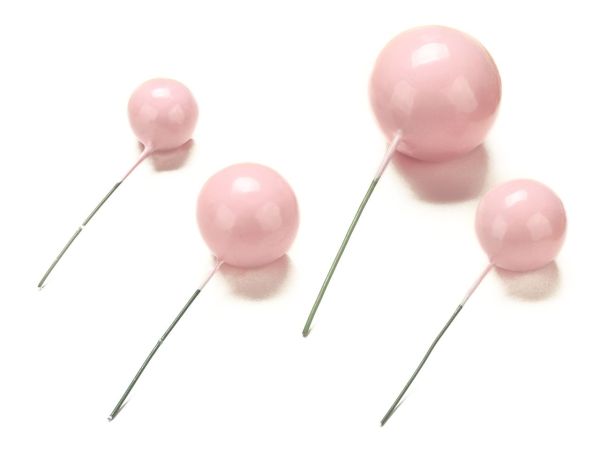 CM Basics Bubbles Toppers pink 20 pieces